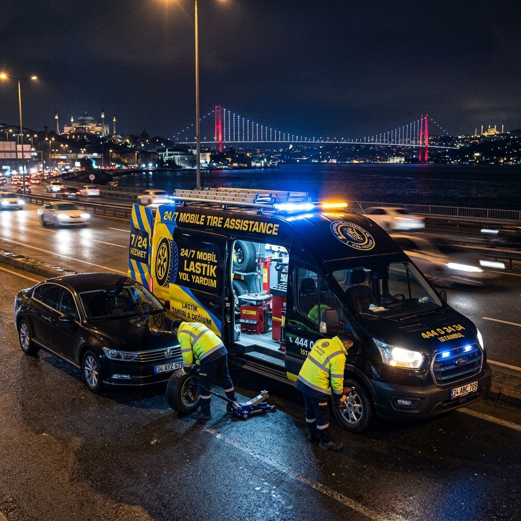 Gece Nöbetçi Mobil Lastikçi