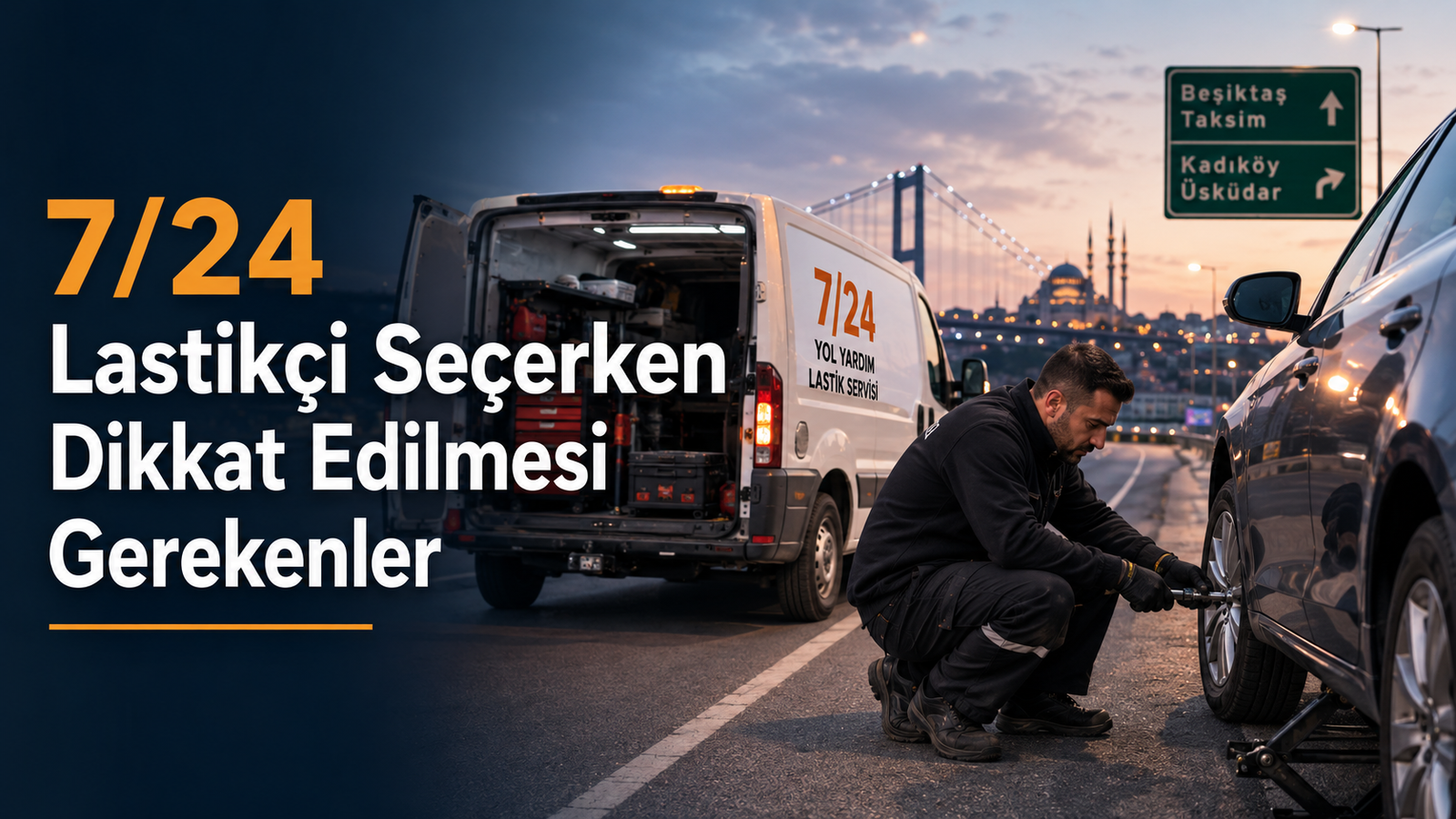 7/24 Lastikçi Seçerken Dikkat Edilmesi Gerekenler