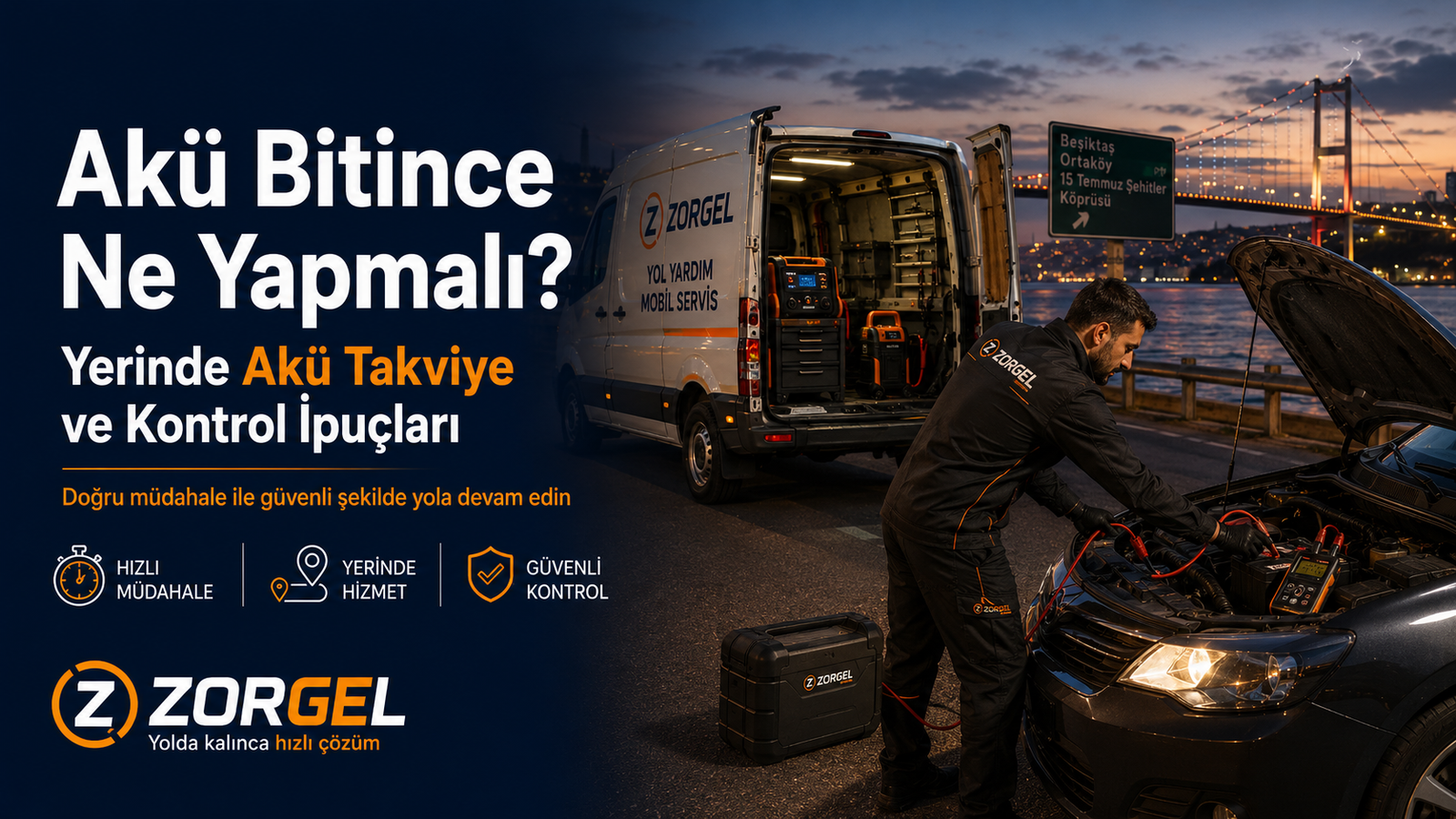 Akü Bitince Ne Yapmalı? Yerinde Akü Takviye ve Kontrol İpuçları